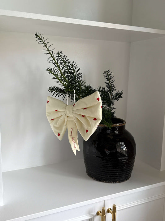 Gul julesløjfe