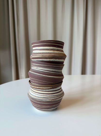 Marmoreret Kantet Kop