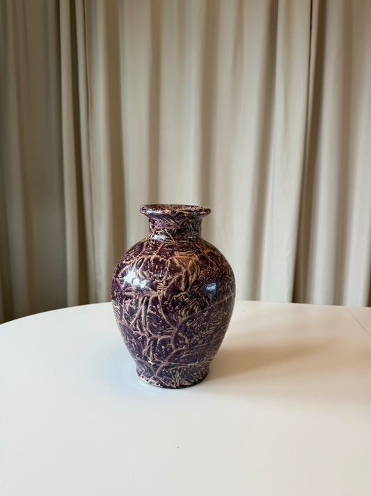Stor lilla vase