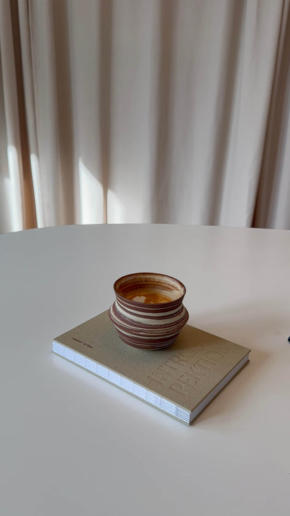 Marmoreret Kantet Kop