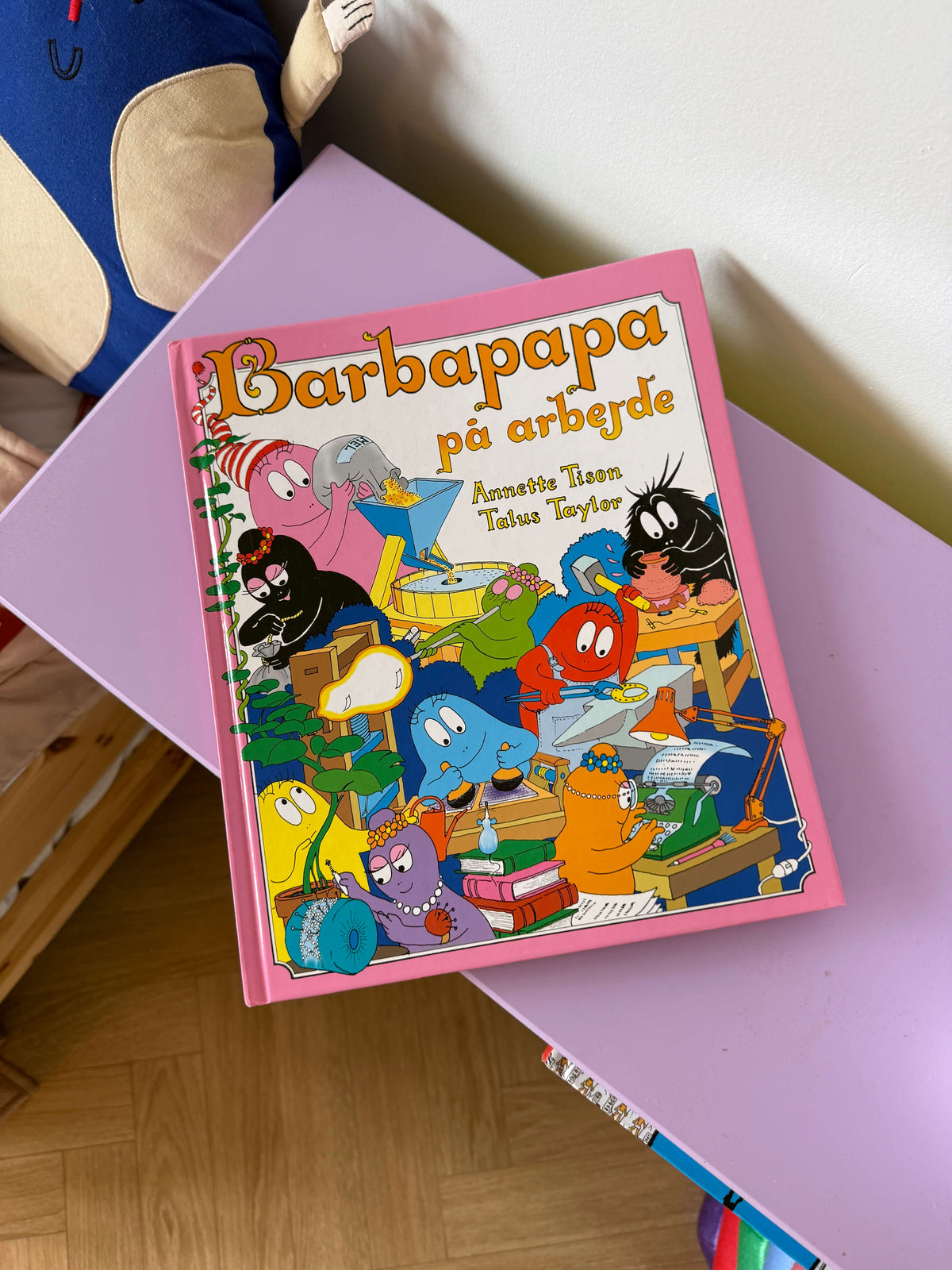 Barbapapa på arbejde bog