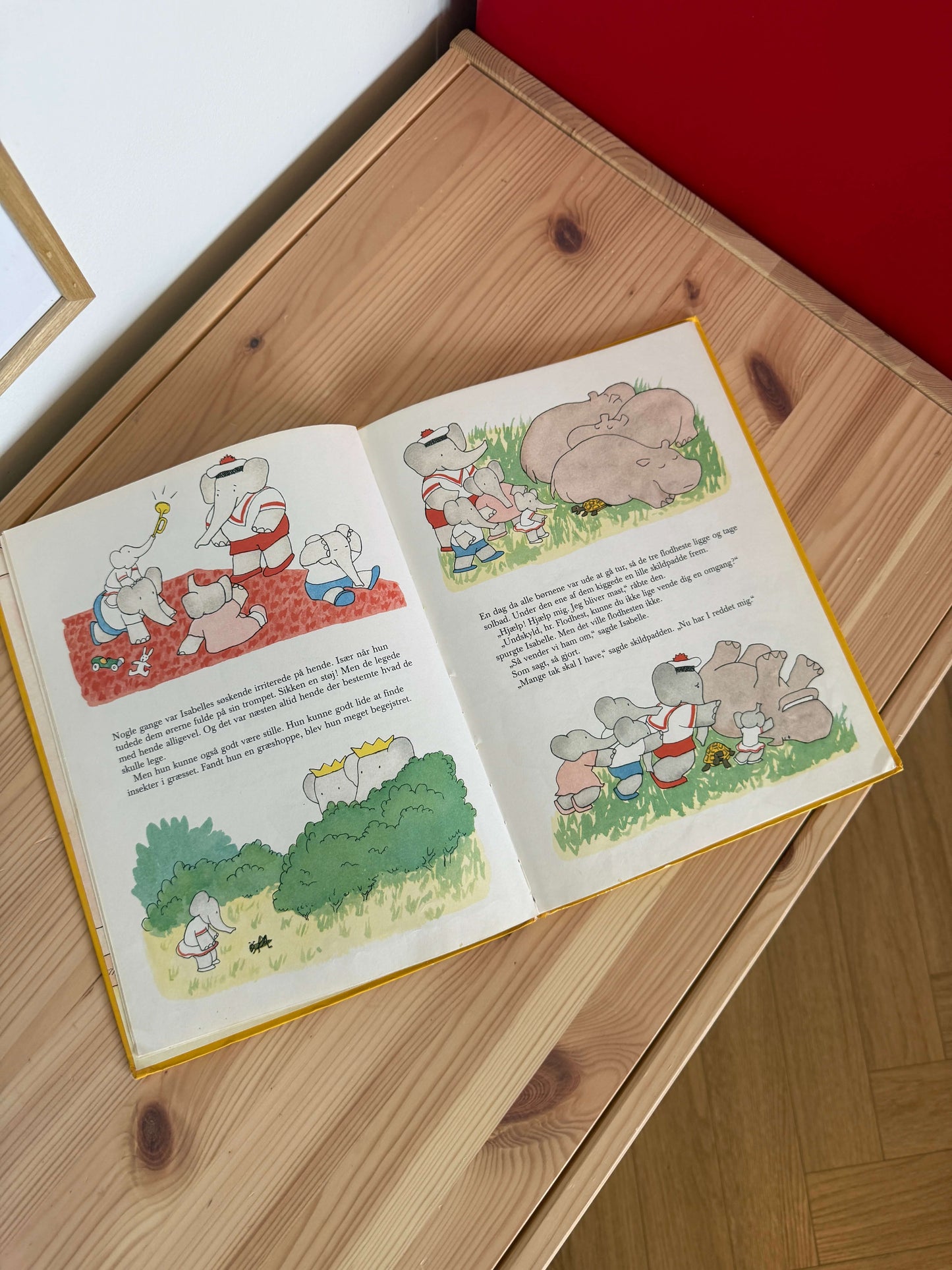 Babars lille pige bog