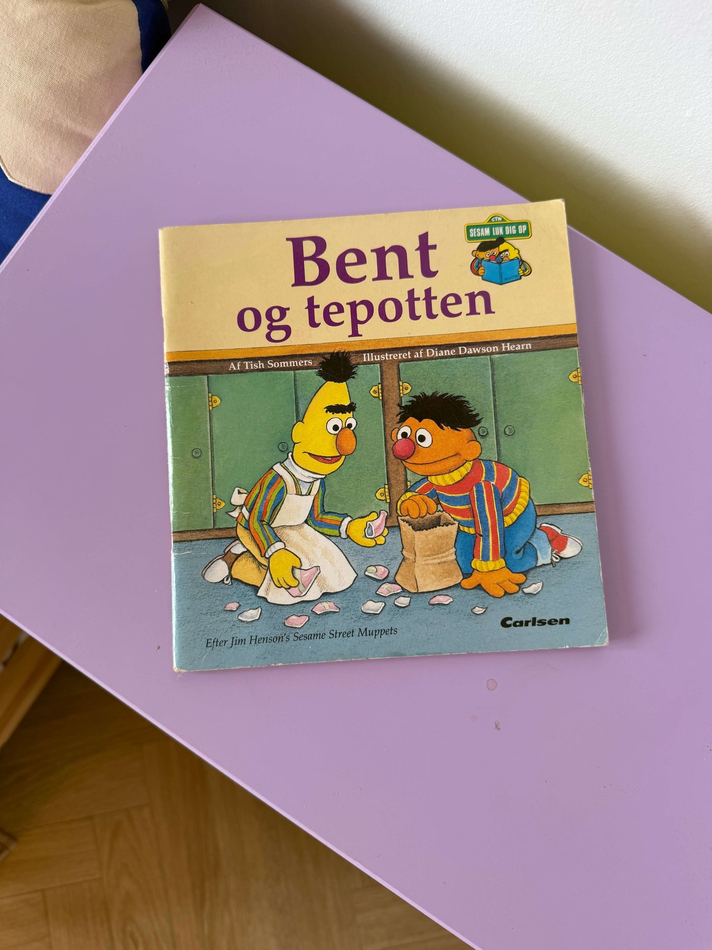 Bent og tepotten bog