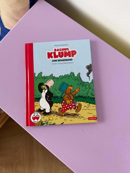 Rasmus Klump som brandmand bog