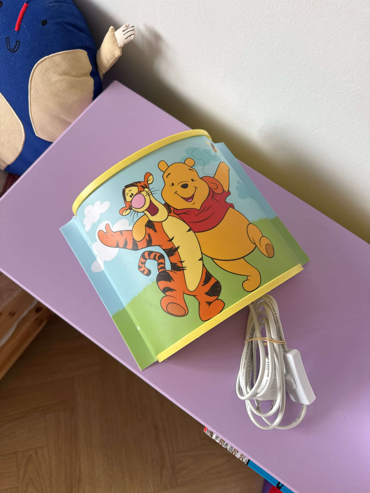 Peter Plys og Tigerdyret væglampe