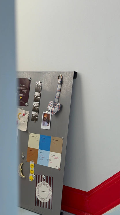 Stål Opslagstavle - Stor