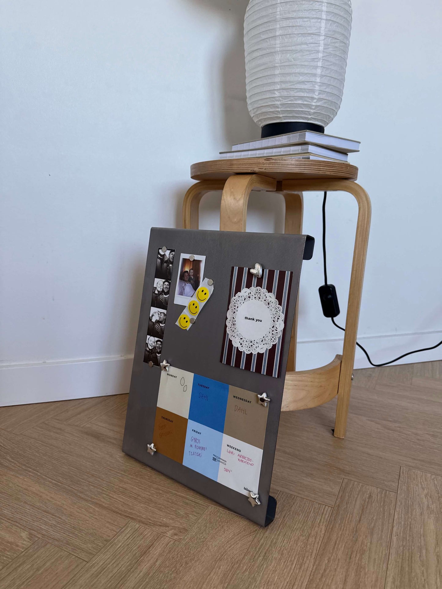 Stål Opslagstavle - Lille