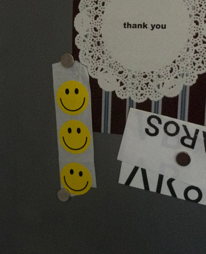 Stål Opslagstavle - Lille