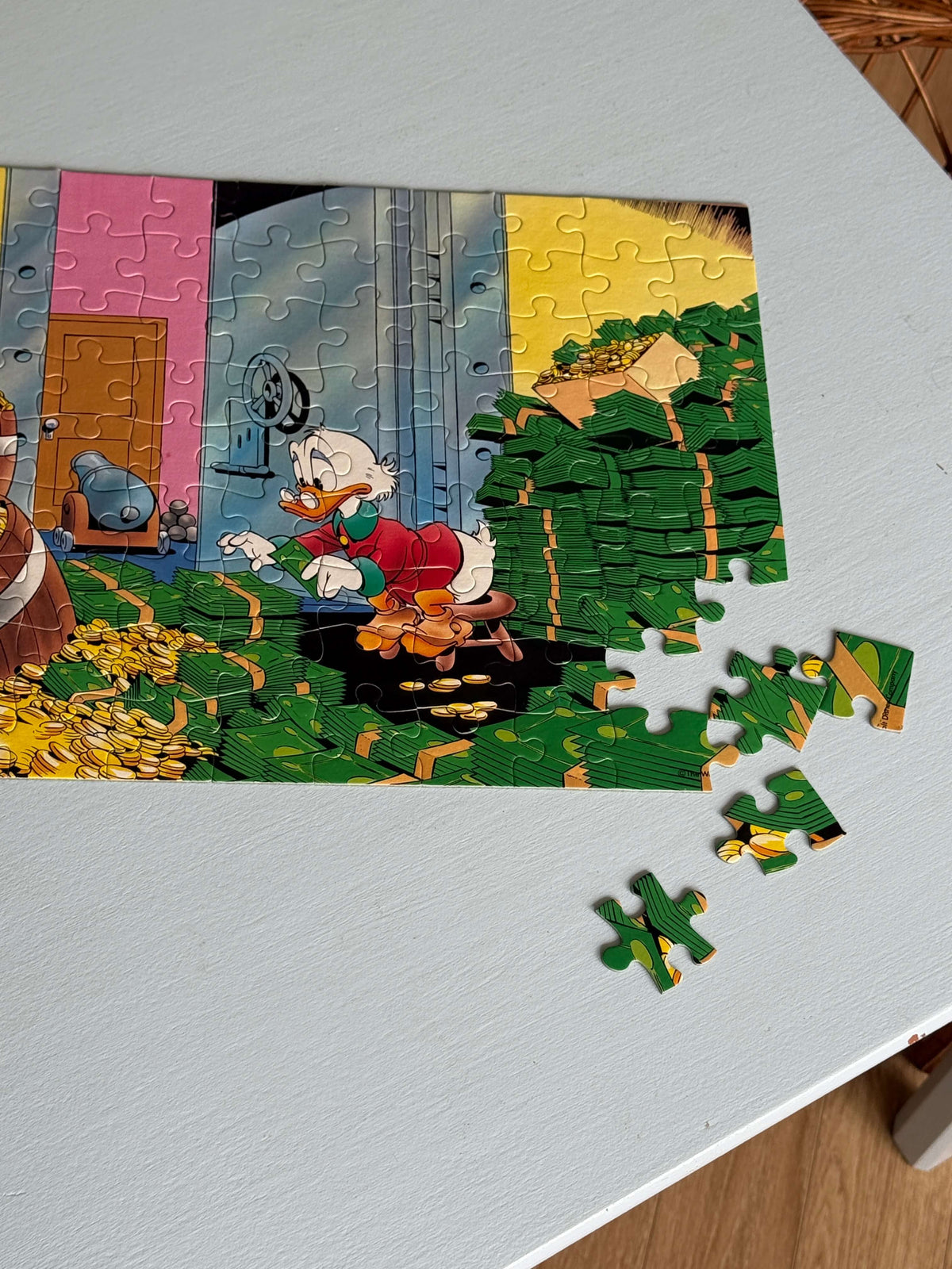 Onkel Joakim puslespil – 99 brikker