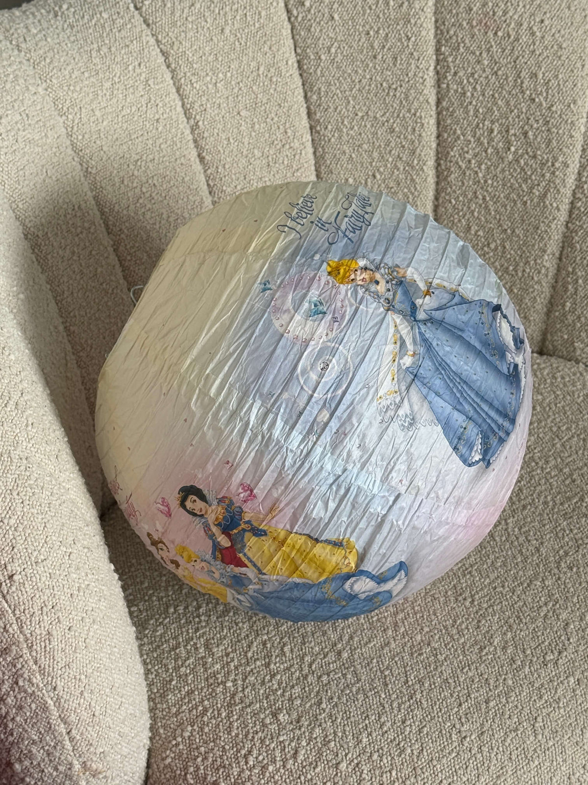 Disney Prinsesser rispapir loftslampe