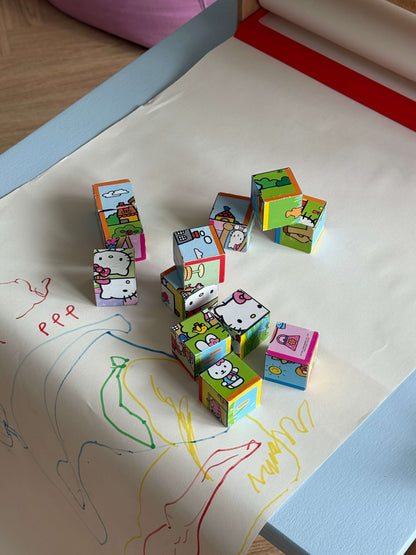 Hello Kitty klodspuslespil – 12 dele