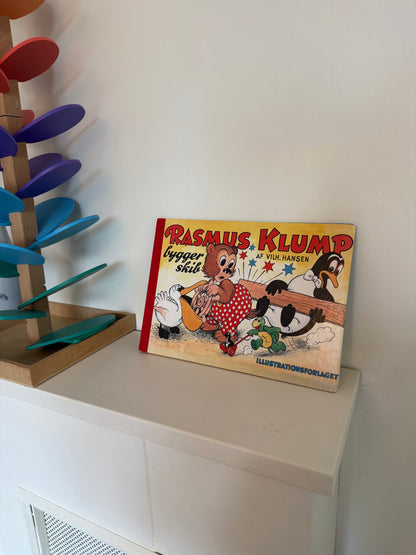 Rasmus Klump bygger skib – børnebog