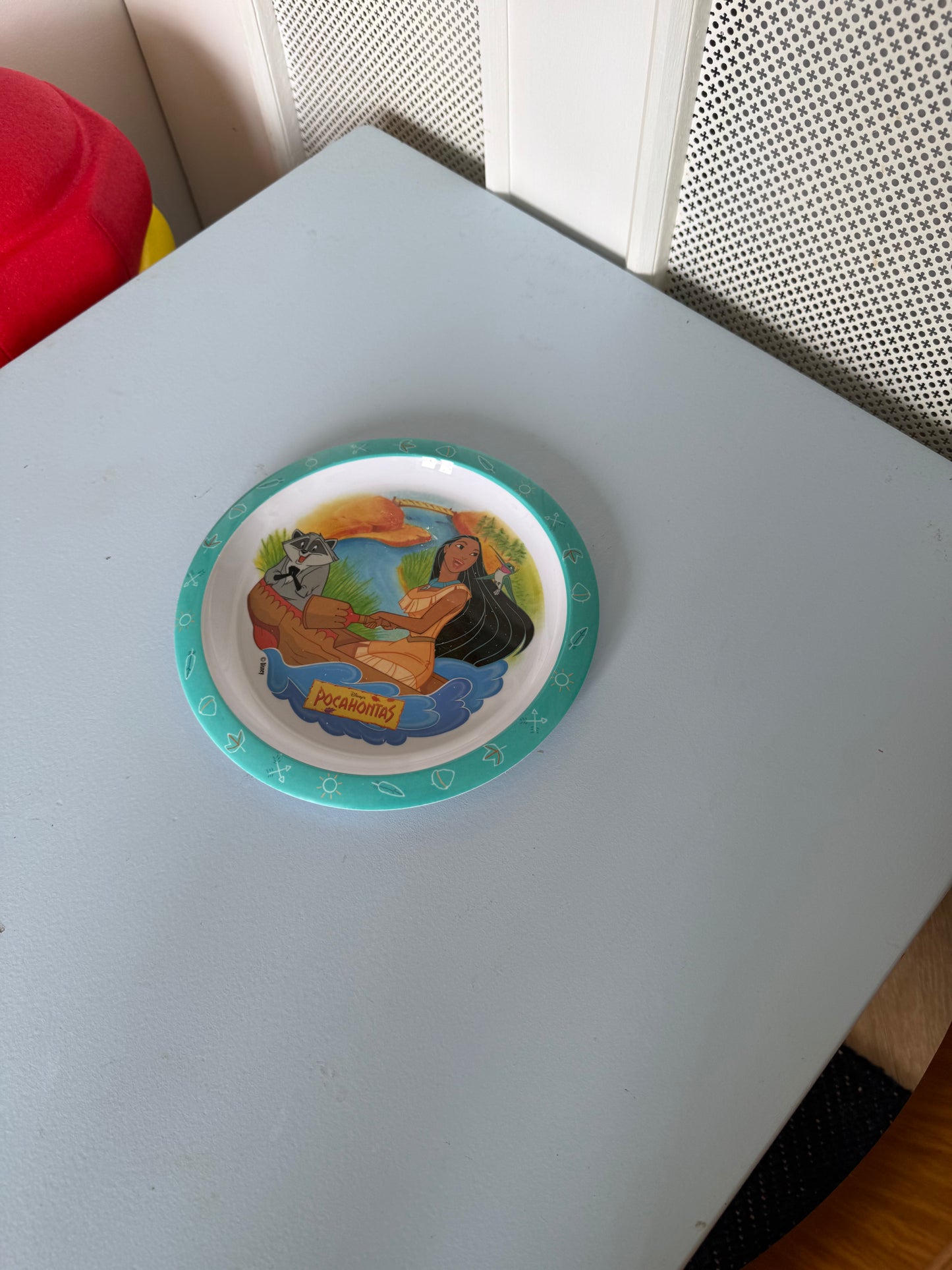 Pocahontas tallerken
