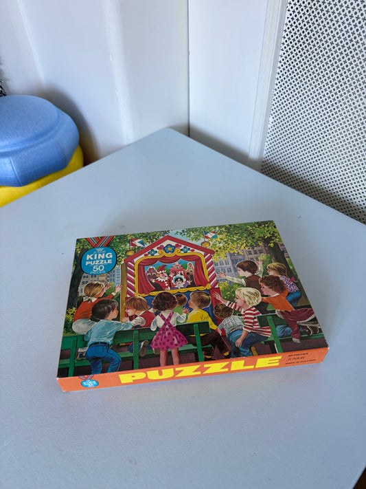 Puslespil med 50 brikker