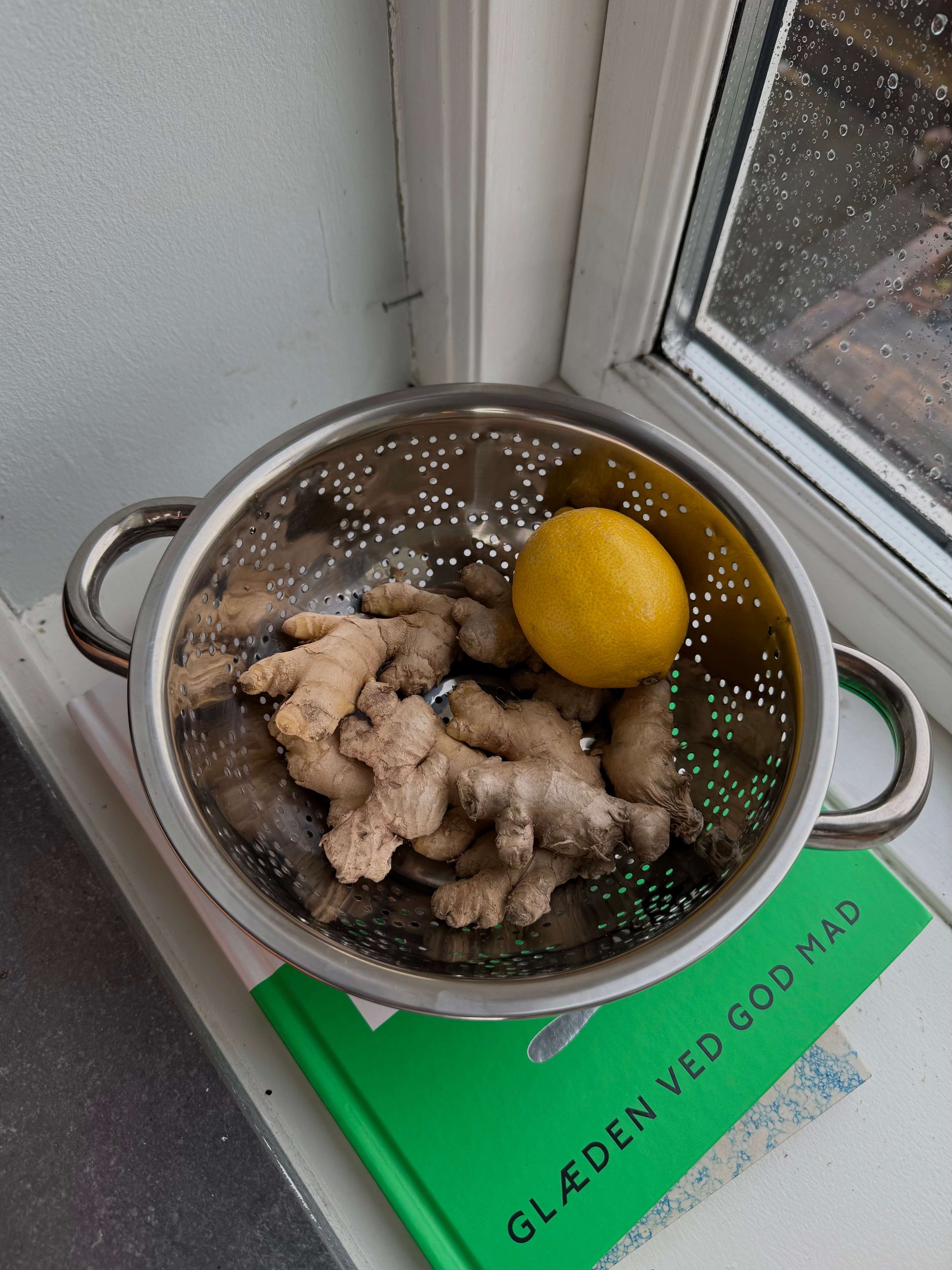 Dørslag i rustfrit stål – perfekt som dekorativ frugtskål eller til daglig madlavning. Robust, rummeligt og tidløst design.