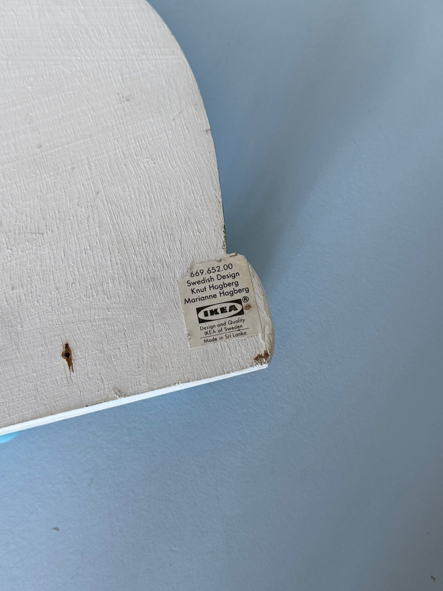 Retro IKEA knagerække med 5 knager