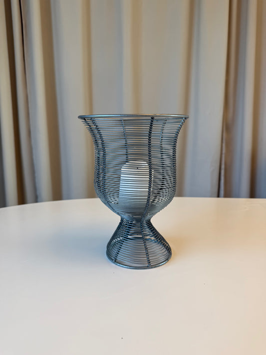 Bloklyseholder i stål – 00’er design