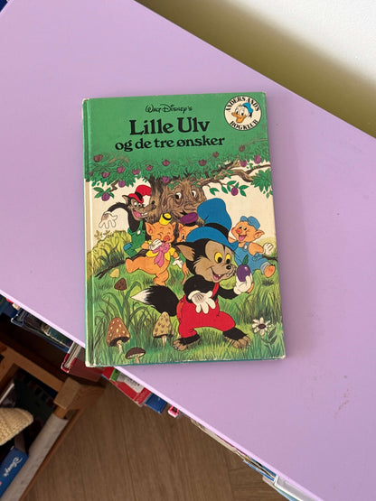 Lille Ulv og de tre ønsker bog