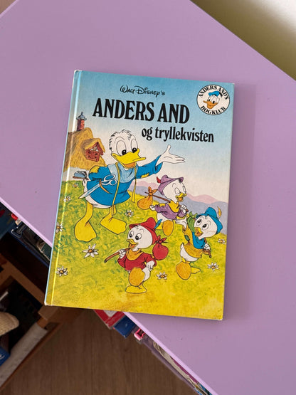 Anders And og tryllekvisten bog