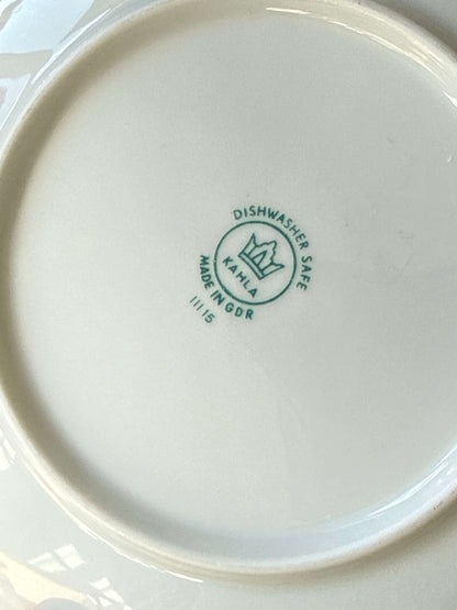 Porcelænstallerken med Smølferne