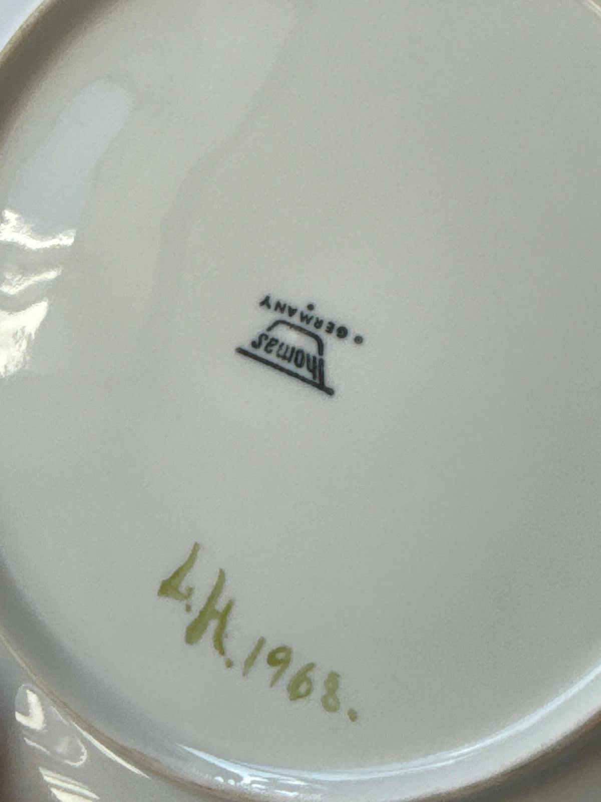 Porcelænstallerken med Ole Lukøje