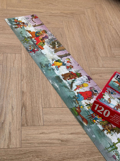 Maxi julepuslespil – 120 store brikker