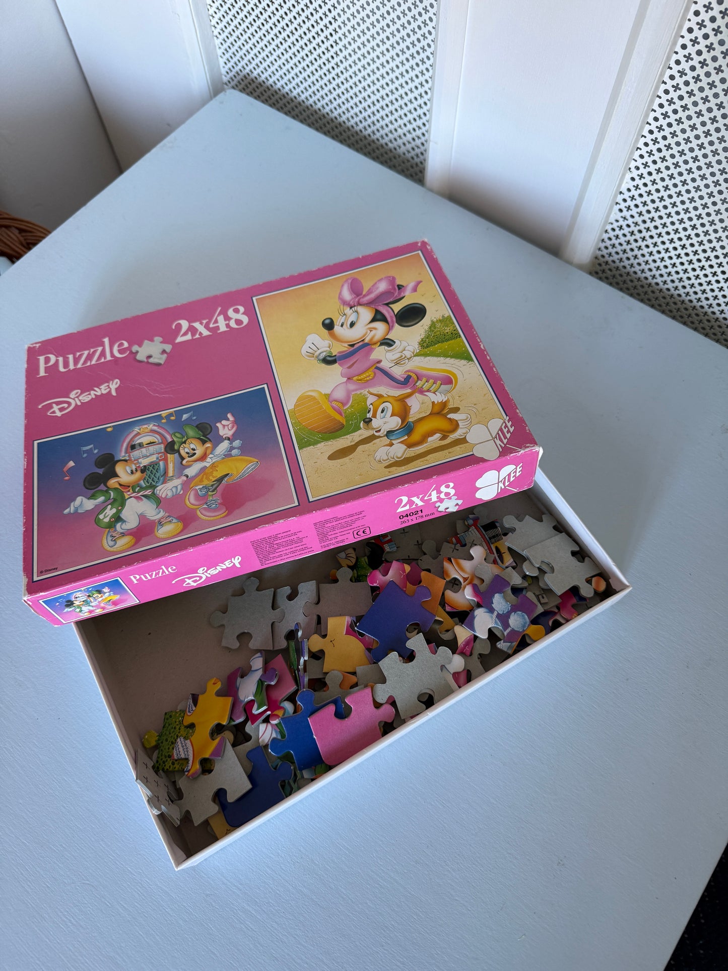 Minnie & Mickey puslespil – 2 i 1