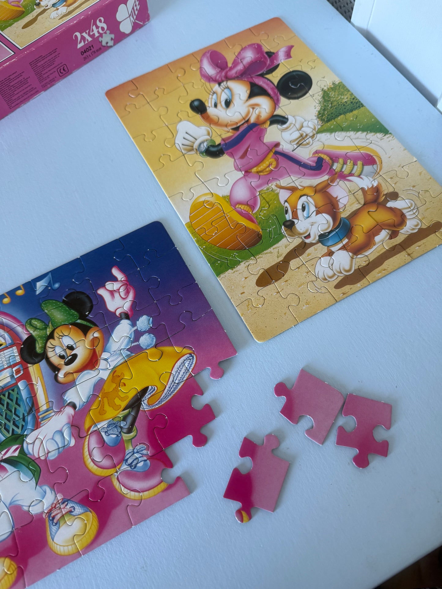 Minnie & Mickey puslespil – 2 i 1