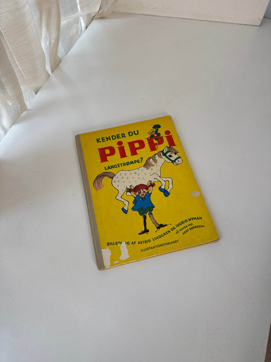 Kender du Pippi Langstrømpe? bog
