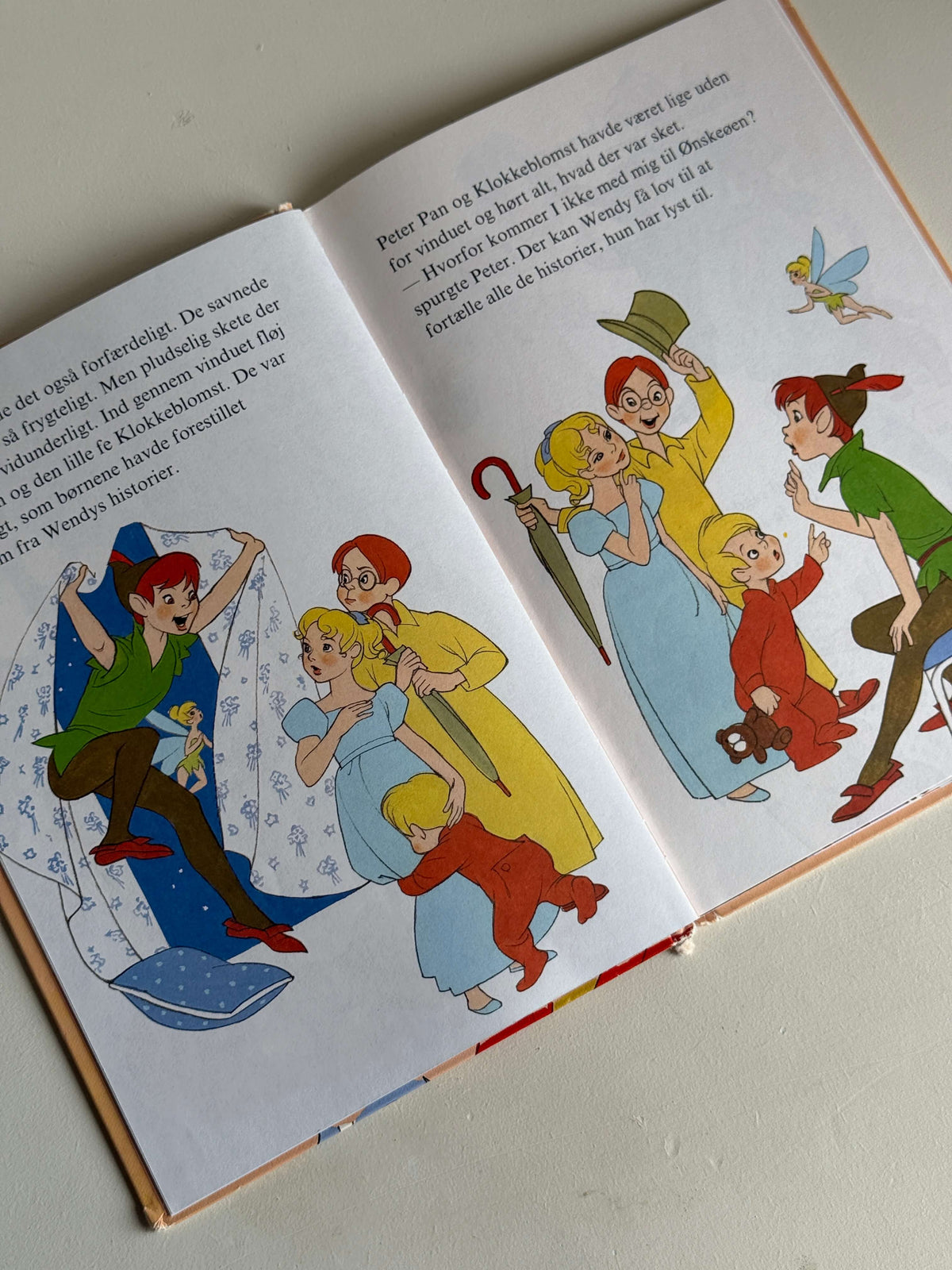 Peter Pan og Wendy bog