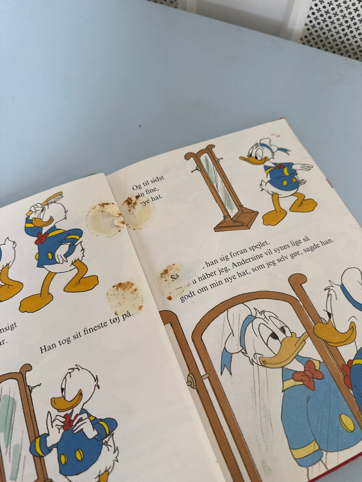 Anders And får en lærestreg – Disney børnebog
