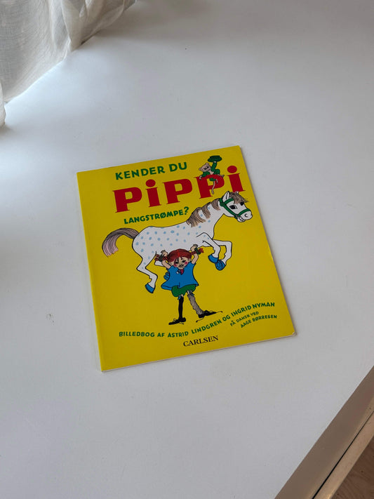Kender du Pippi Langstrømpe? bog