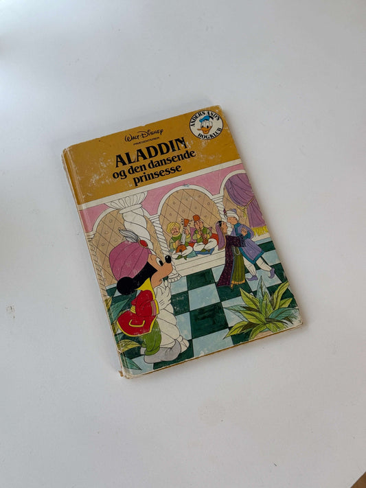 Aladdin og den dansende prinsesse bog