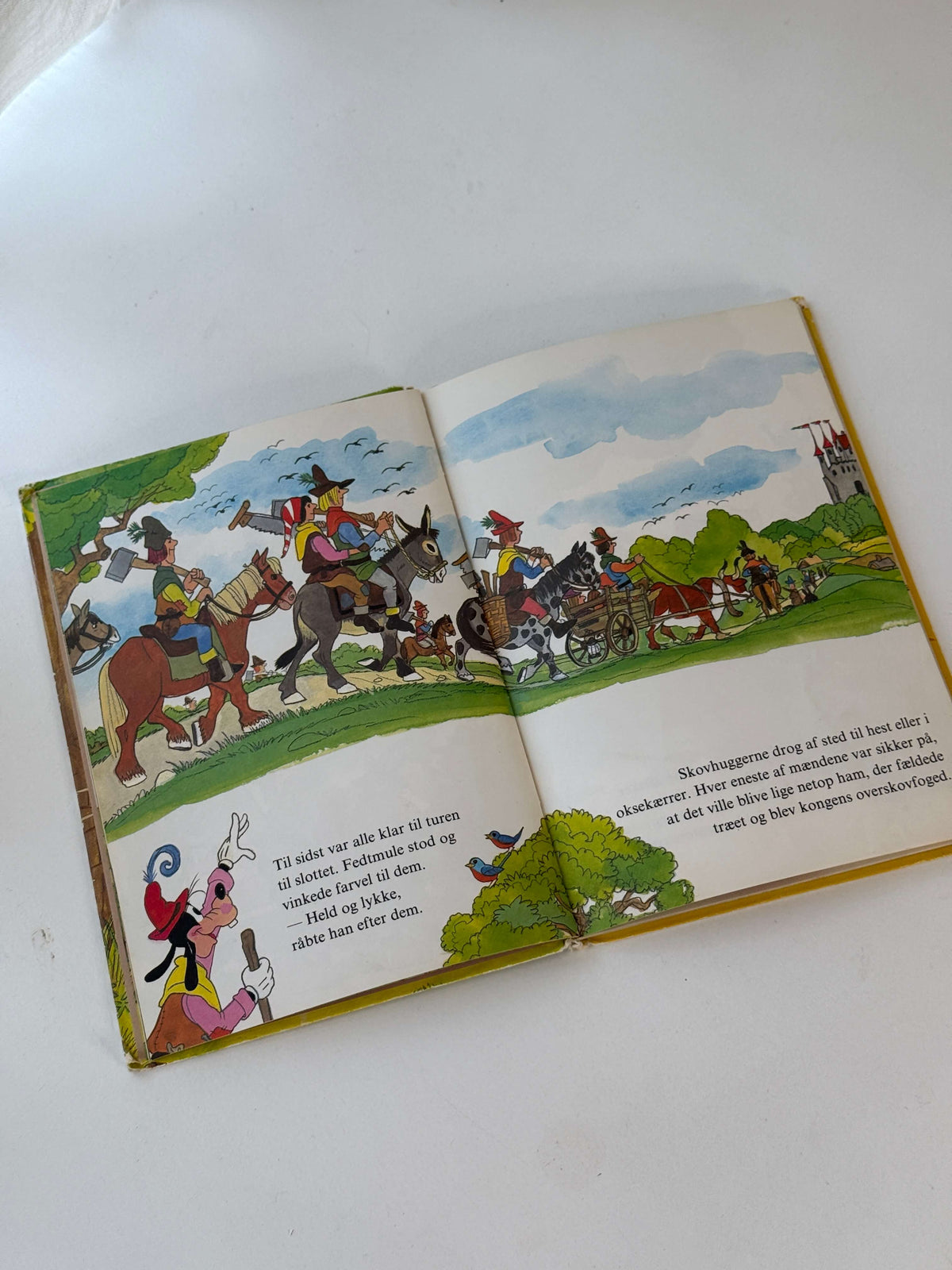 Fedtmule som skovhugger bog