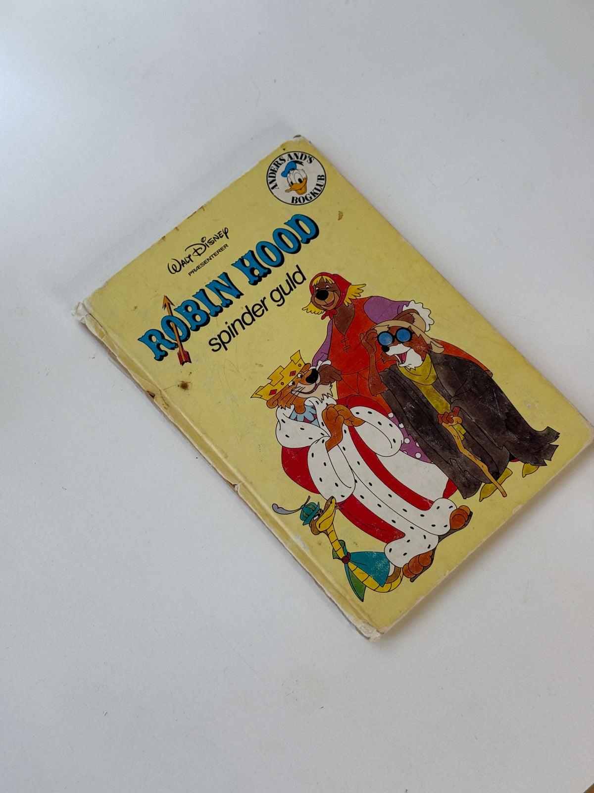Robin Hood spinder guld bog