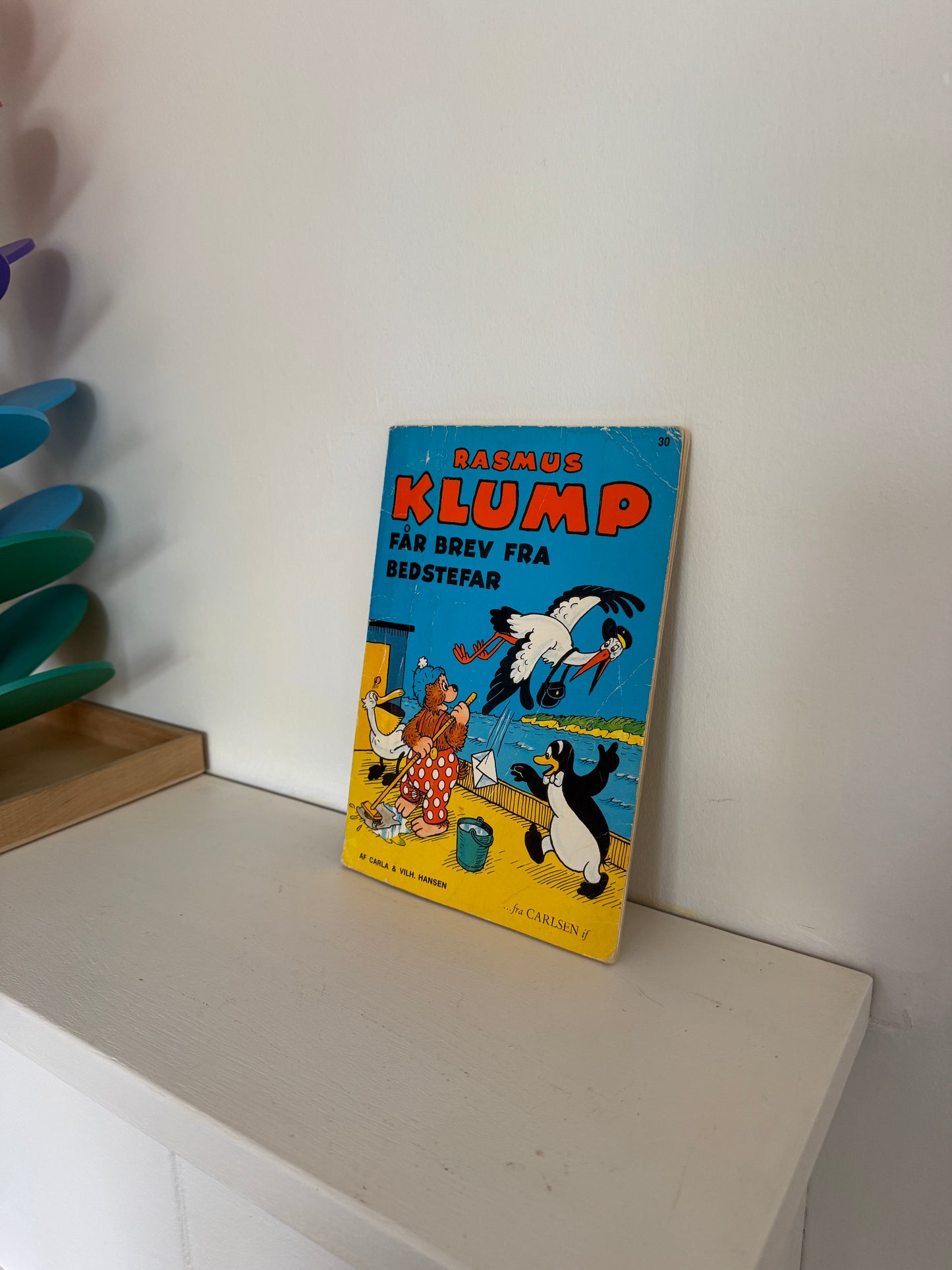 Rasmus Klump får brev fra Bedstefar