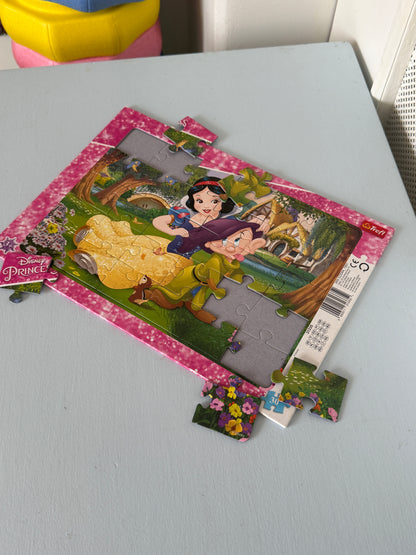Disney prinsesse puslespil – 30 brikker