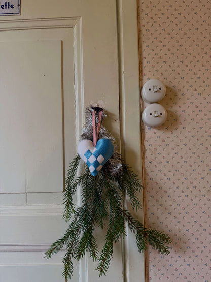 Broderede Julehjerter