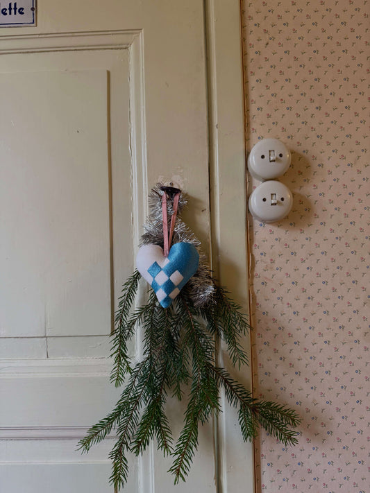 Broderede Julehjerter