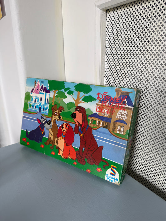 Lady og Vagabonden – Disney puslespil