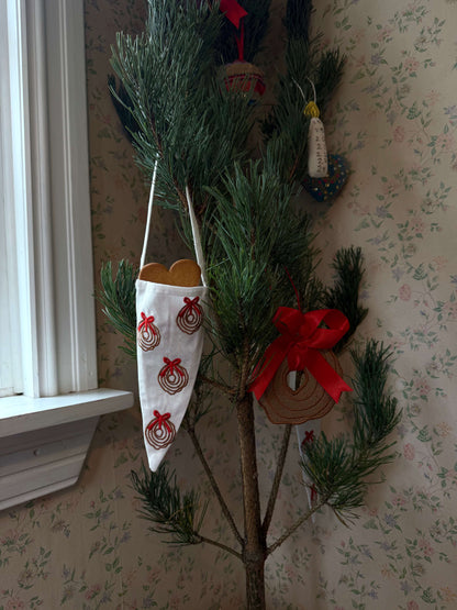 Kræmmerhus med Vaniljekrans – Julepynt fra Blåmst