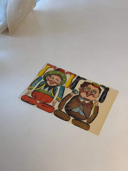 Klippeark med sprællemænd