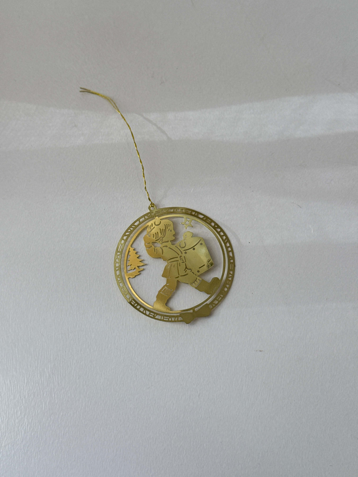 Juleophæng i guld