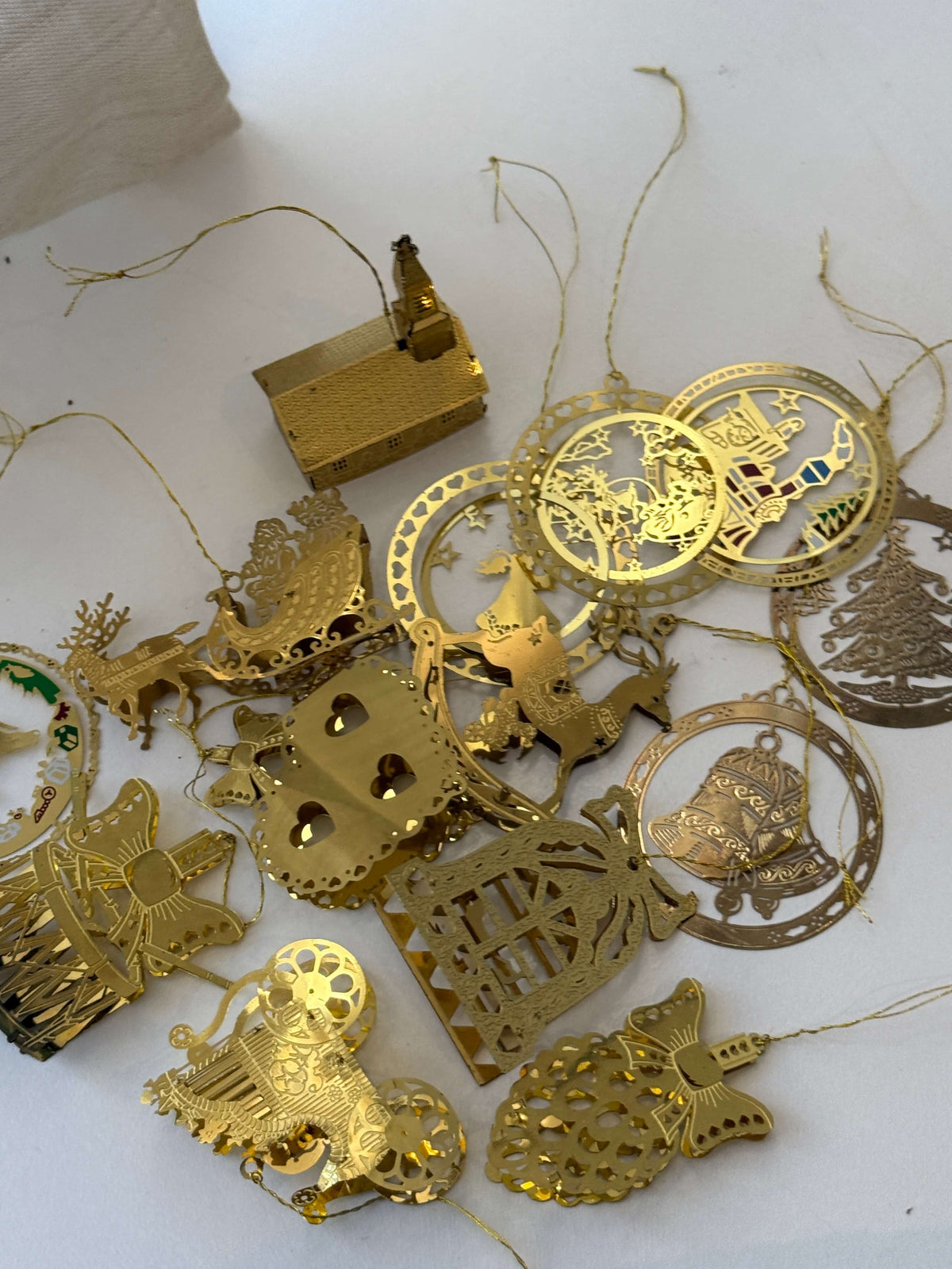Juleophæng i guld