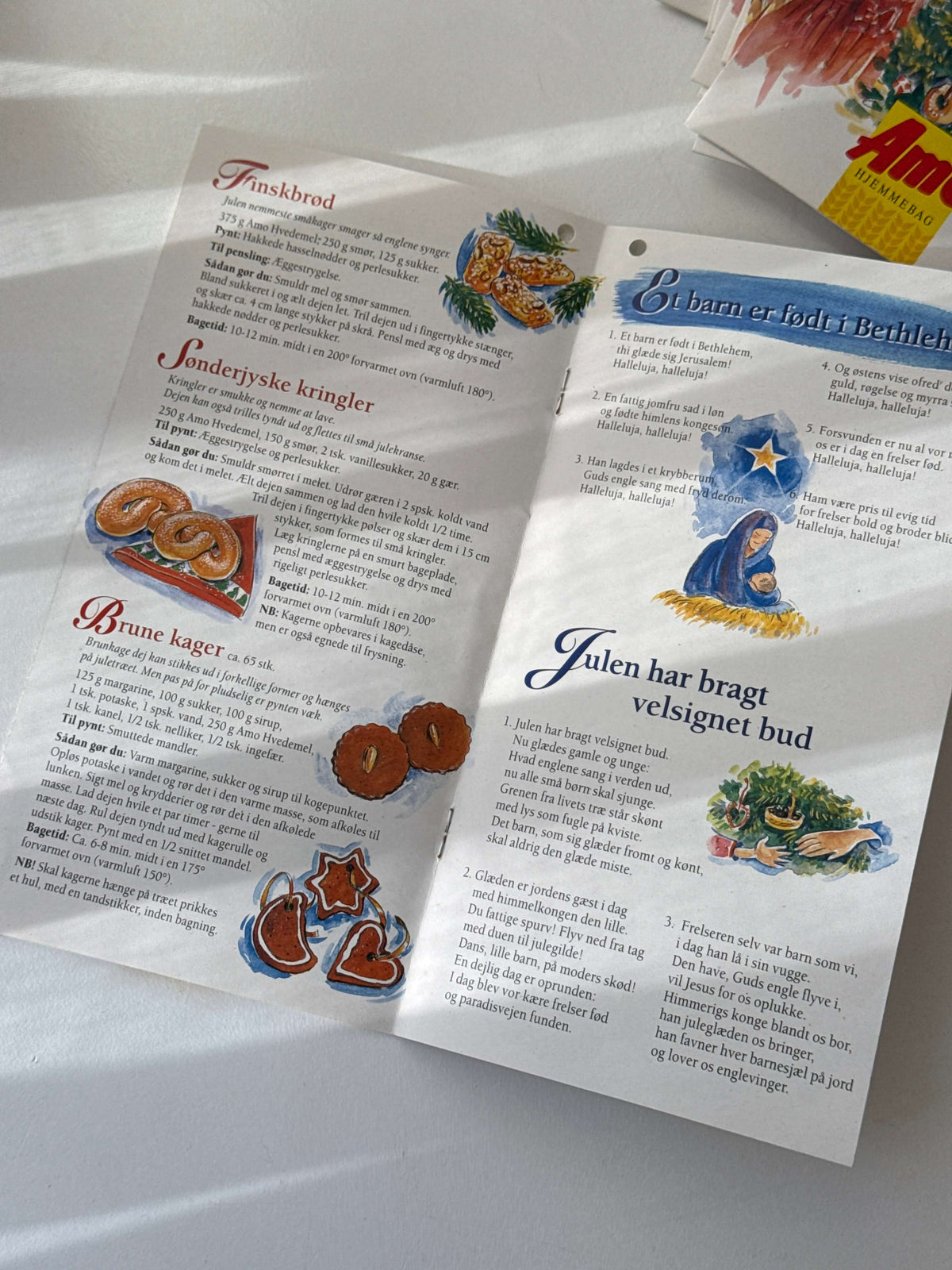 Retro julesanghæfter fra AMO