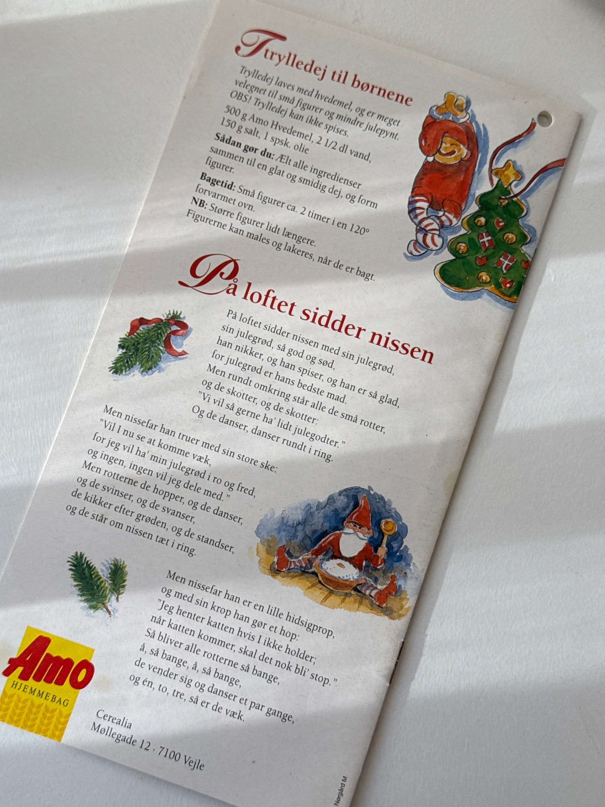 Retro julesanghæfter fra AMO