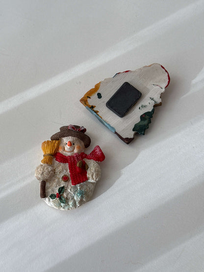 Julemagneter i keramik