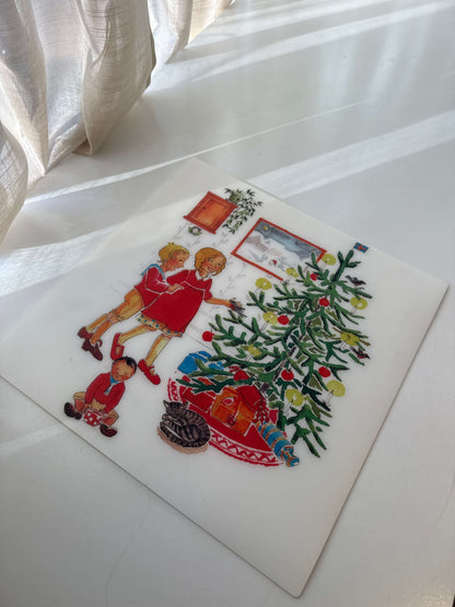 Dækkeserviet med julemotiv