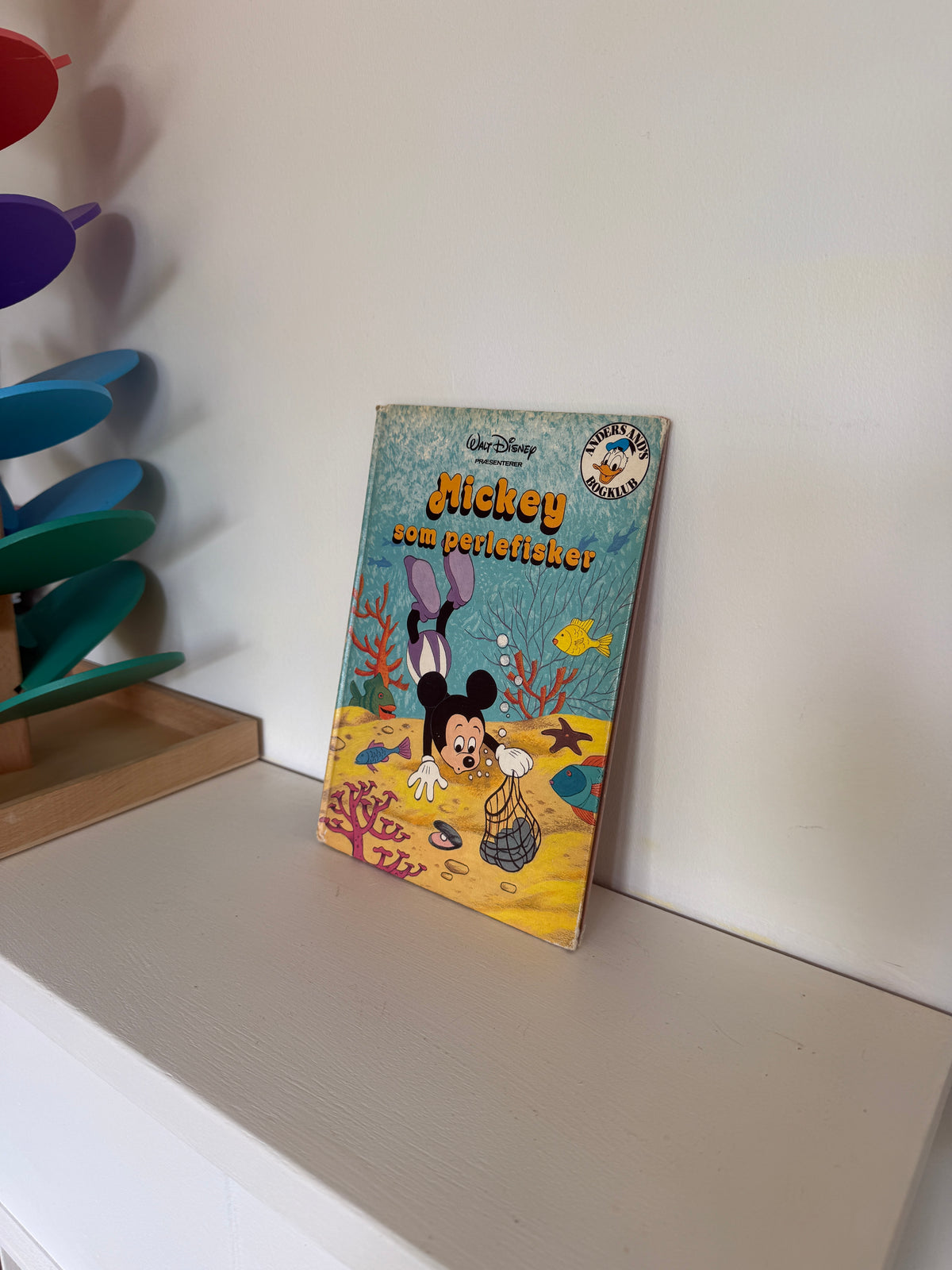 Mickey som perlefisker – Disney børnebog