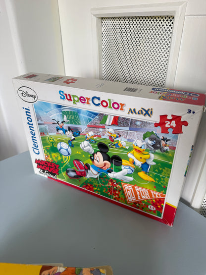 Disney Mickey Mouse maxi gulvpuslespil
